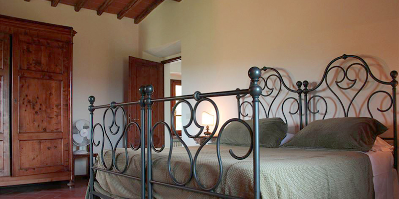 Spacious bedrooms at Il Gelso