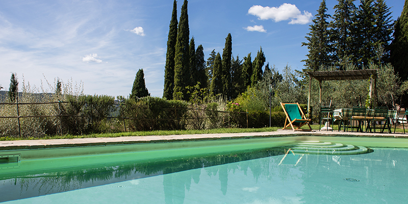 relax at the spacious pool, Villa Collegale